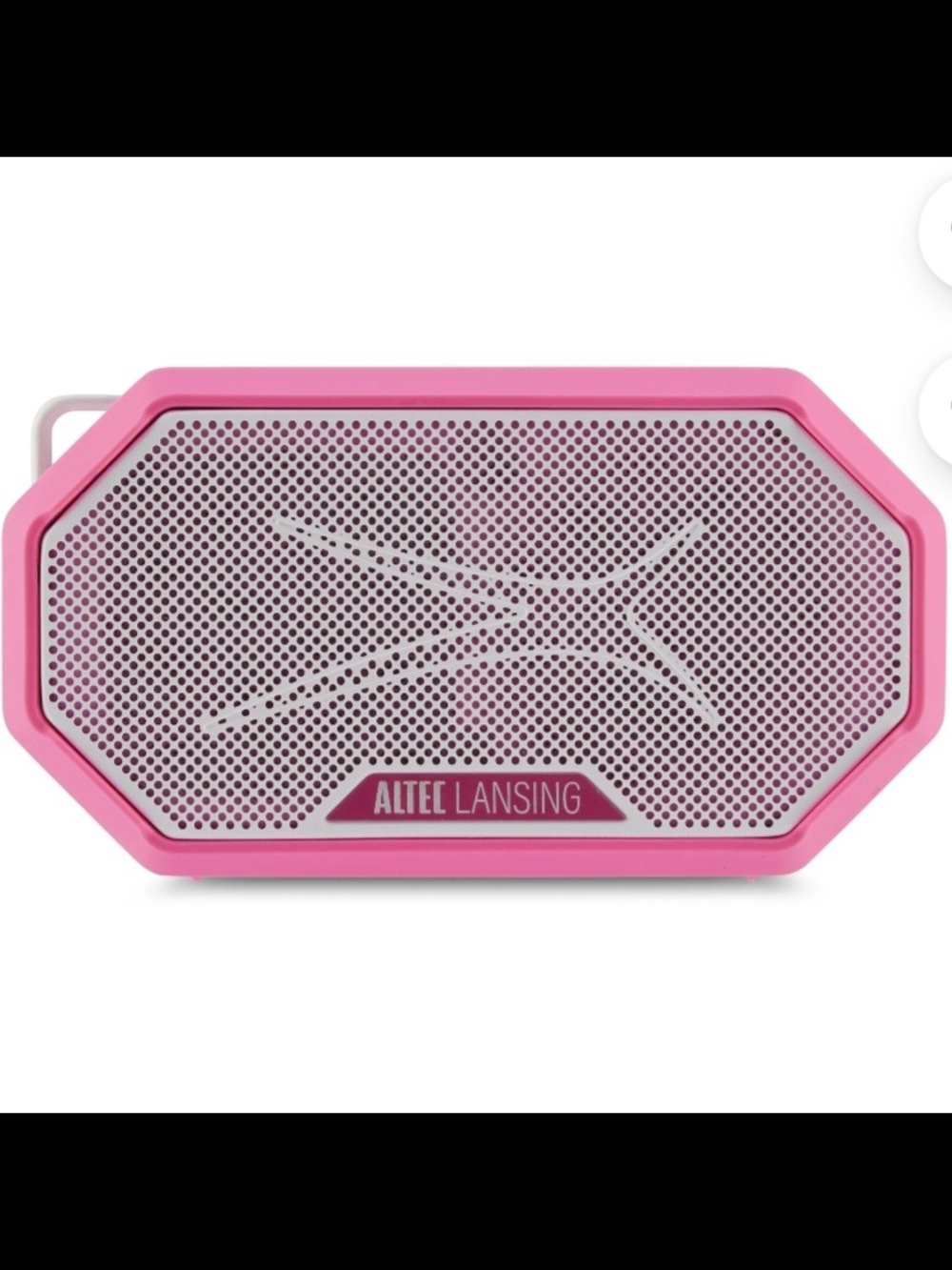 Altec Lansing Pink Portable Bluetooth Speaker
